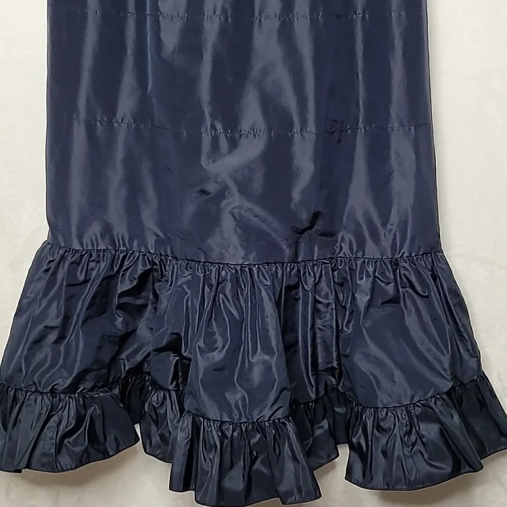 ‎Shawn Ray Fons Silk Ruffled Pleat Dress Size 6